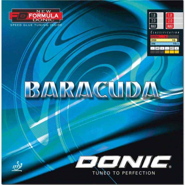 Donic Barracudda (Black) Table Tennis Rubber
